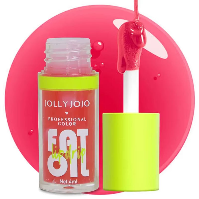 Hydrating Lip Glaze Lip Plumping Plumping Fat Oil Lip Oil Plumper Lip Gloss Oil Clear Transparent Lip Oil Tinted for Lip Care